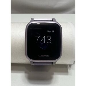 Women Garmin Venu Sq Stainless Steel Slate-Gorilla Glass Stainless Steel Band